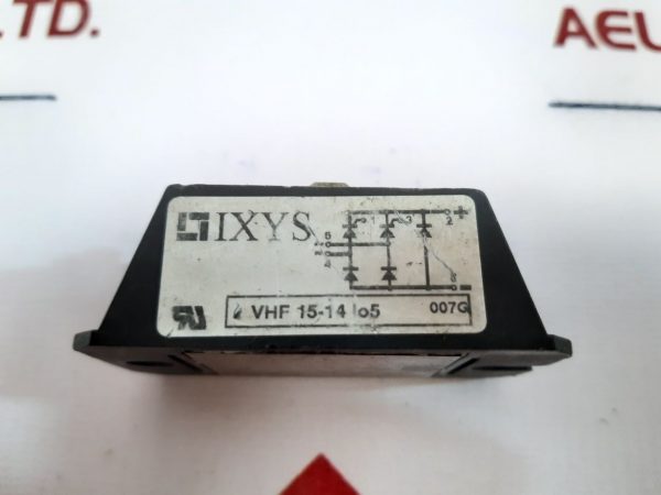 IXYS VHF 15-14 IO5 BRIDGE RECTIFIER SINGLE PHASE W/DIODE