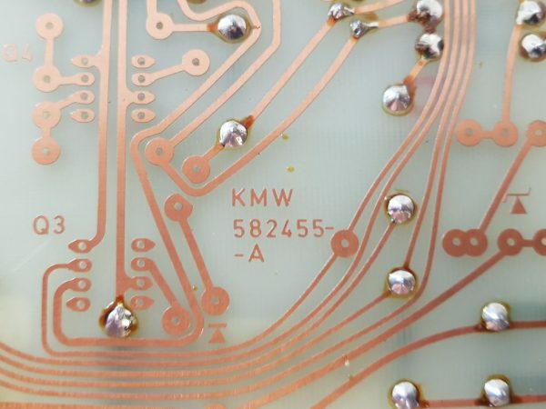 KMW 582455-A PC BOARD 634.0.75.05.016