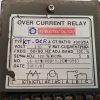 KT ELECTRIC KT-OCR OVER CURRENT RELAY
