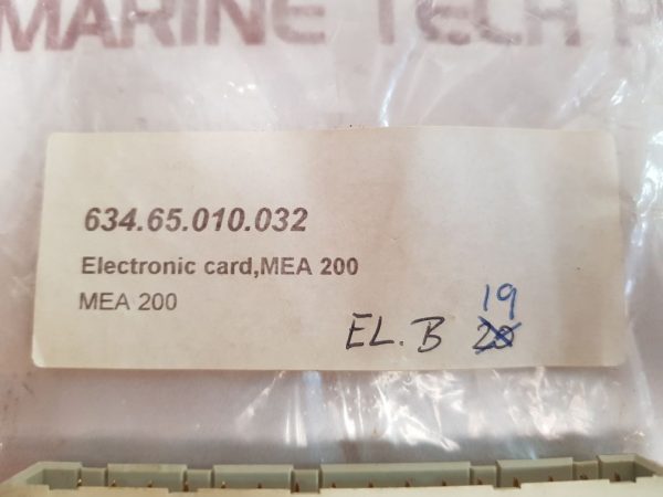 MAR-EL MEA 200 ELECTRONIC CARD 634.65.010.032