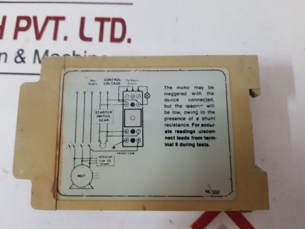 MARINE FAIL-SAFE ELECTRONICS M-600 INSULATION FAULT DEVICE