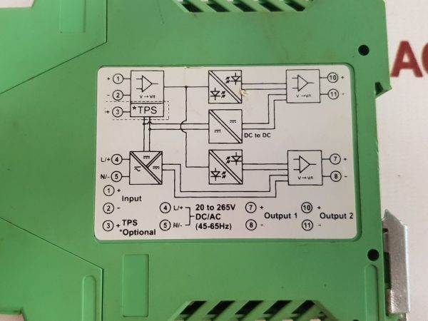 SIGNAL ISOLATOR MASIBUS 9000C