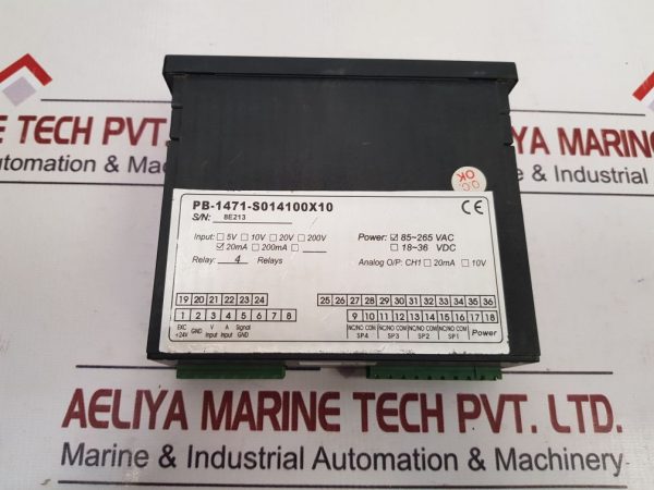 MAX PB-1471-S014100X10 RELAY