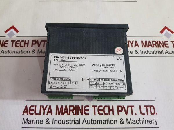 MAX SI 1800 RELAY PB-1471-S014100X10