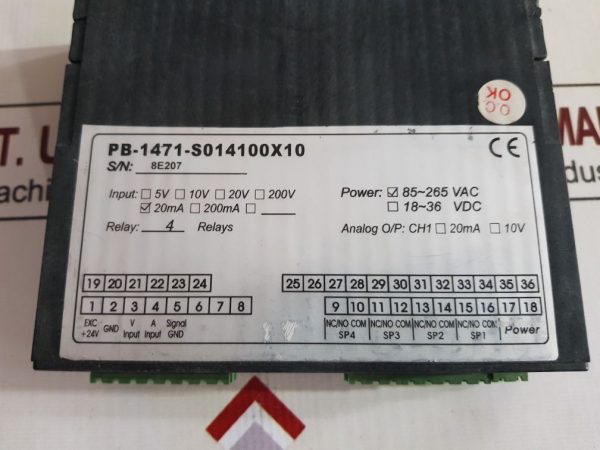 MAX SI 1800 RELAY PB-1471-S014100X10