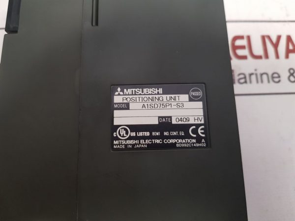 MITSUBISHI ELECTRIC A1SD75P1-S3 POSITIONING UNIT