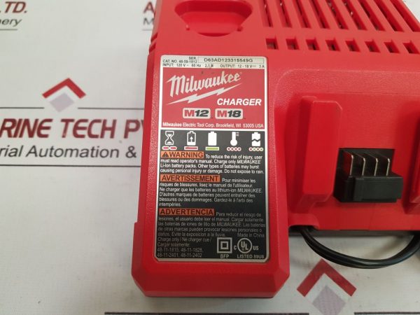 MILWAUKEE 48-59-1812 CHARGER