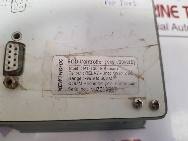 NEWTRONIC NW-480 BOD CONTROLLER (NW480/440)