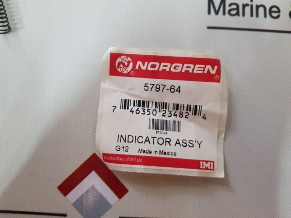 NORGREN 5797-64 SERVICE INDICATOR FOR PNEUMATIC VALVE