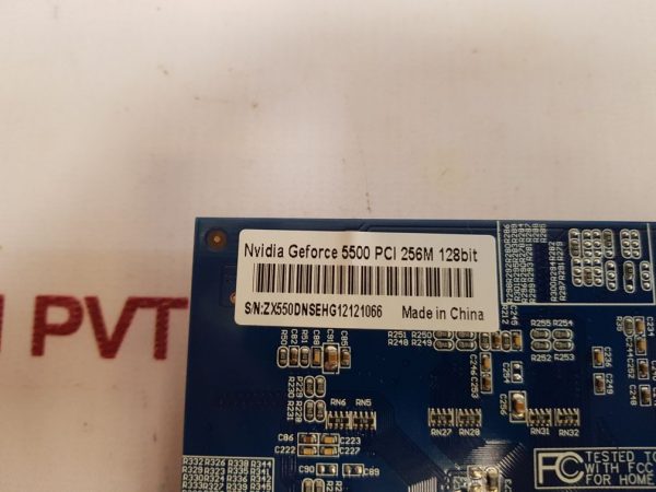 NVIDIA 5500 PCI 256M 128BIT DISPLAY CARD