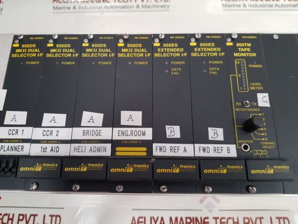 OMNITRONICS 900 SERIES MULTIRADIO I/FACE BACKPLANE 950SR/950A5