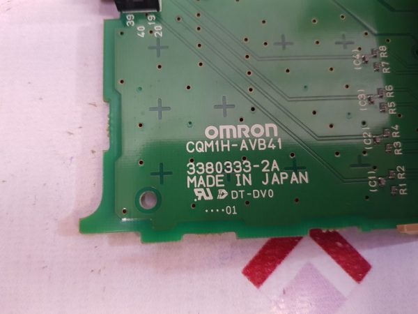OMRON CQM1H-AVB41 ANALOG SETUP BOARD