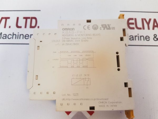 OMRON K8AB-PH1 MEASURING & MONITORING RELAYS