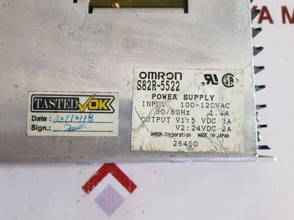 OMRON S82R-5522 POWER SUPPLY
