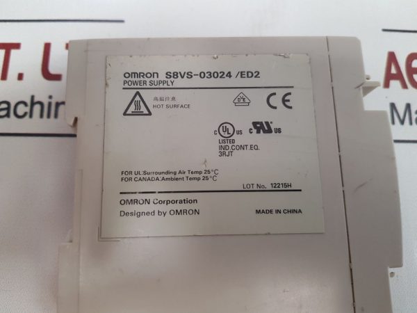 OMRON S8VS-03024 POWER SUPPLY