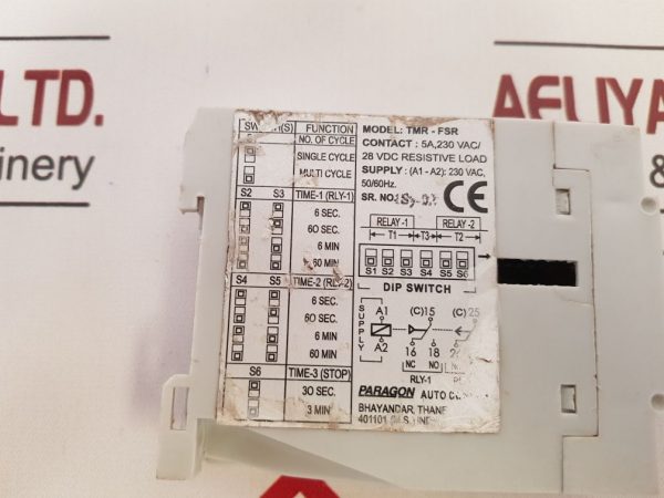 PARAGON TMR-FSR FORWARD REVERSE TIMER