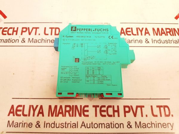 PEPPERL+FUCHS K-SYSTEM KFD2-ER-EX1.W.LB ISOLATORS 217732