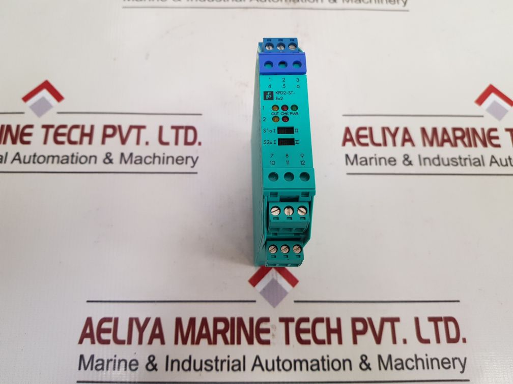 PEPPERL+FUCHS K-SYSTEM KFD2-ST-EX2 RELAY MODULE 36676S