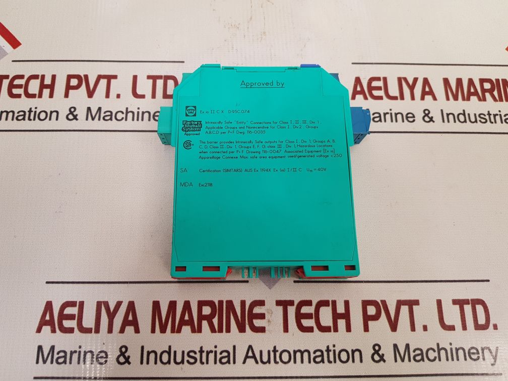 PEPPERL+FUCHS K-SYSTEM KFD2-ST-EX2 RELAY MODULE 36676S