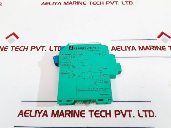 PEPPERL+FUCHS K-SYSTEM KFD2-STC4-EX2 ISOLATED BARRIER 229332