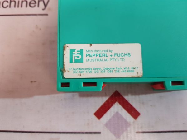 PEPPERL+FUCHS KHD2-ICD 2 WIRE TRANSMITTER