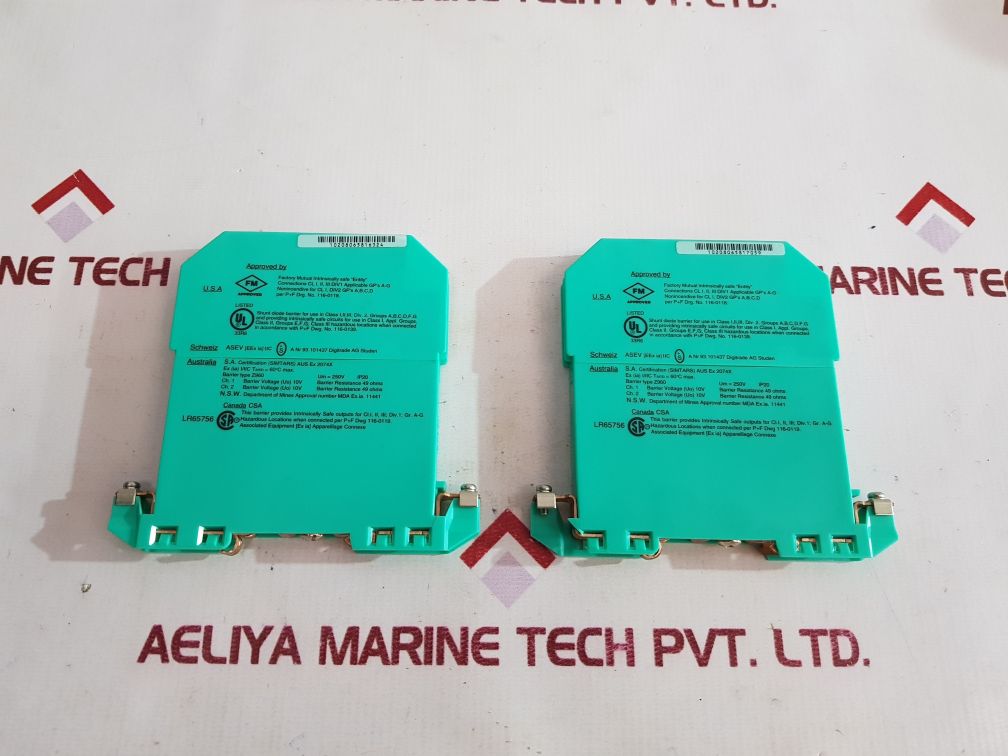 PEPPERL+FUCHS Z-SERIES Z960 SAFE SNAP BARRIER 71858