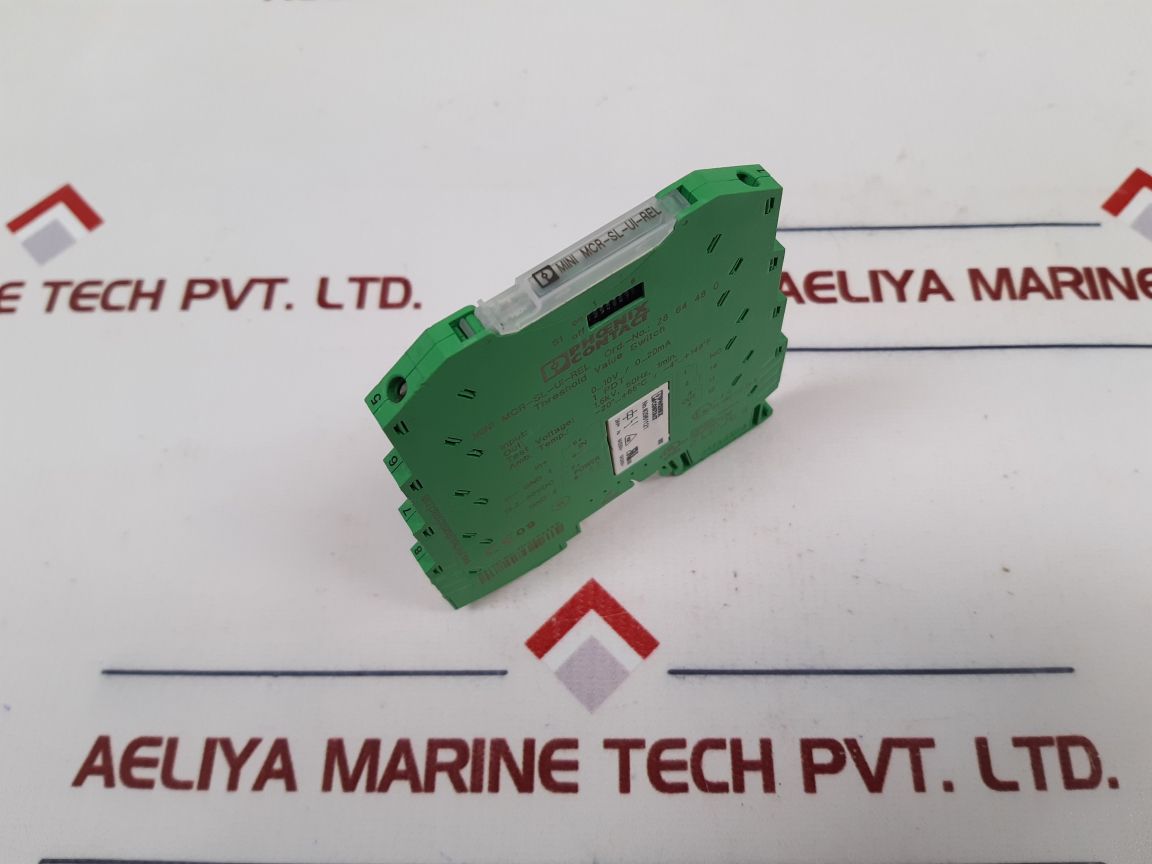PHOENIX CONTACT MINI MCR-SL-UI-REL CONFIGURABLE THRESHOLD VALUE SWITCH