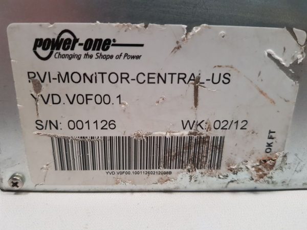 POWER-ONE PVI-MONITOR-CENTRAL-US/YVD.V0F00.1