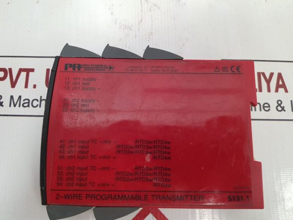 PR ELECTRONICS 5131 2-WIRE PROGRAMMABLE TRANSMITTER 5131.1/5131S103