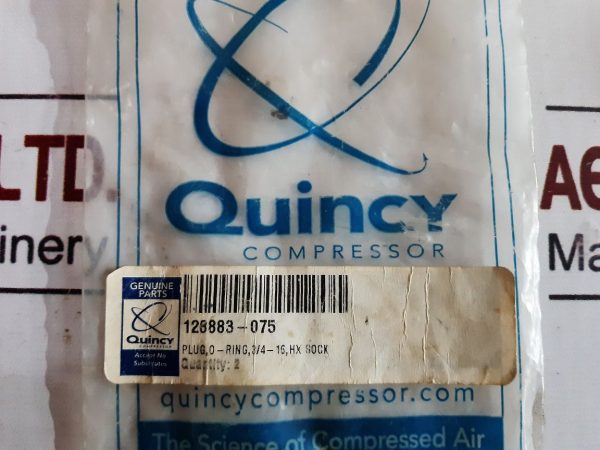 QUINCY PLUG 128883-075 O-RING