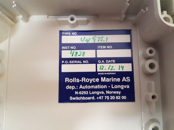 ROLLS-ROYCE UN 925.1 ACON BUZZER PANEL