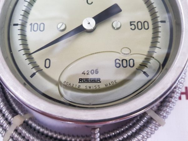 RUEGER 0 TO 600 °C THERMOMETER
