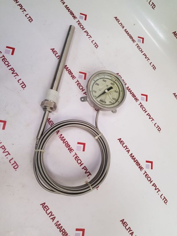 RÜEGER EN13190 GAS PRESSURE THERMOMETER WITH CAPILLARY TUBE