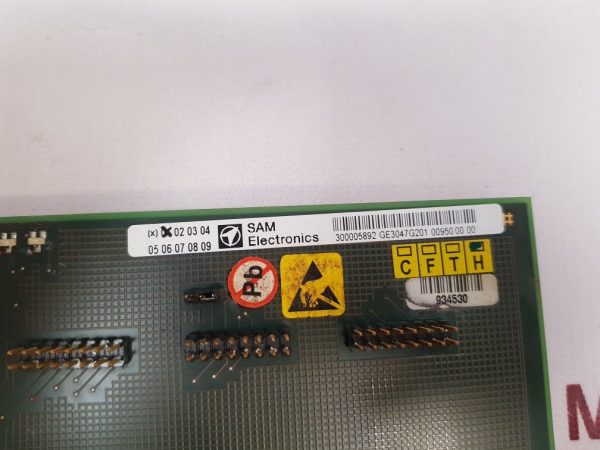 SAM ELECTRONICS GE3047G201 00950 00 00 PCB CARD