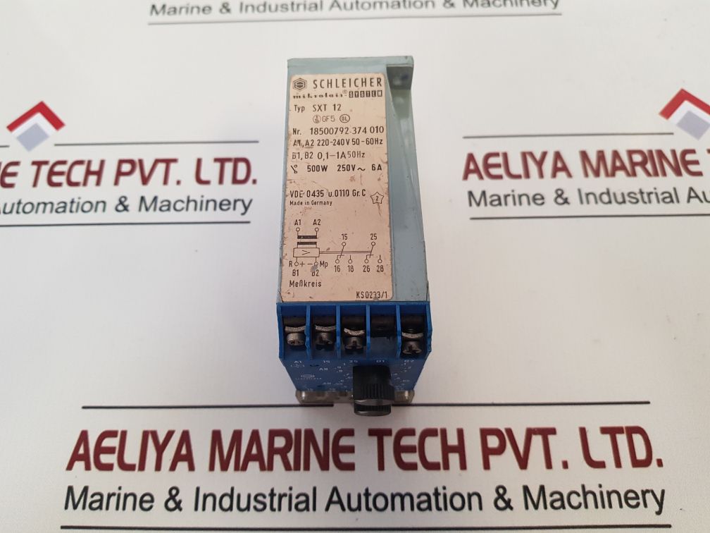 SCHLEICHER SXT 12 TIME RELAY 18500792-374 010