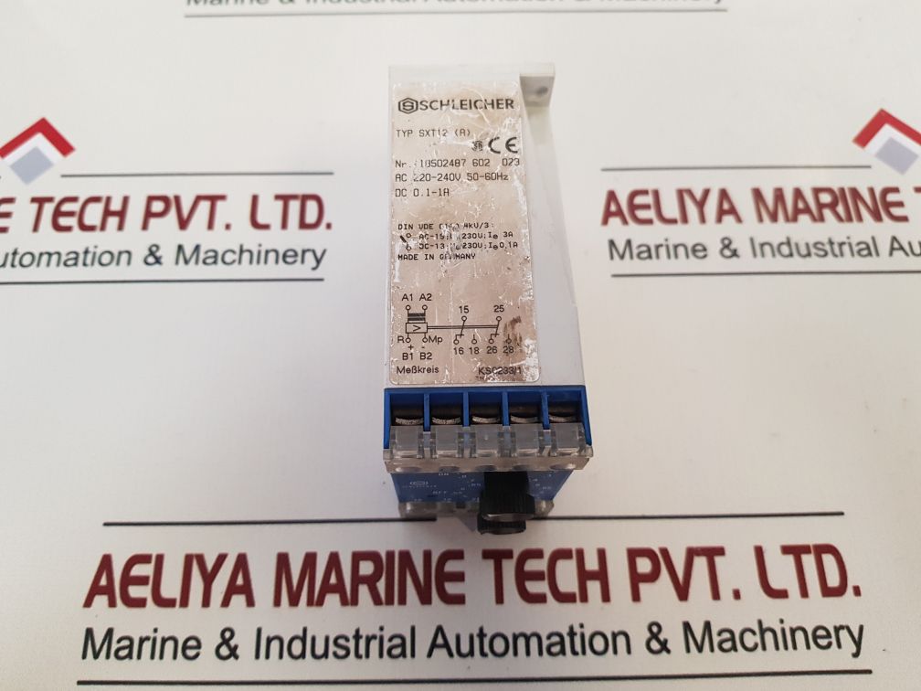 SCHLEICHER SXT12 (A) VOLTAGE/CURRENT MEASURING RELAY 18502487 602 023