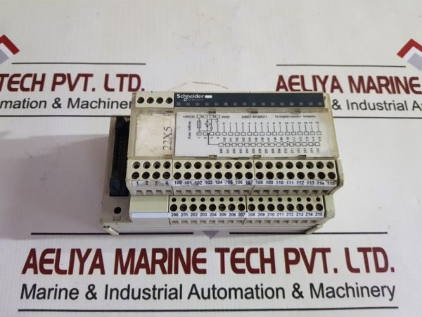 SCHNEIDER ELECTRIC ABE7-H16R21 16 DIGITAL INPUTS/OUTPUTS MODULE