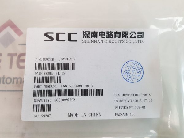 SHENNAN CIRCUITS HNW-50085082-001B