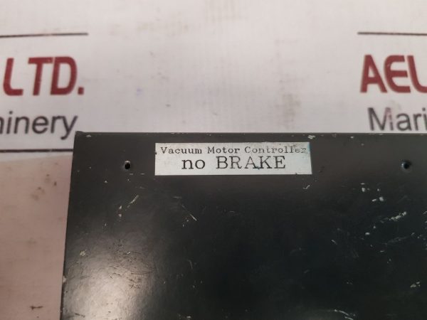 SHIBAURA 3HC9046 VACUUM MOTOR CONTROLLER