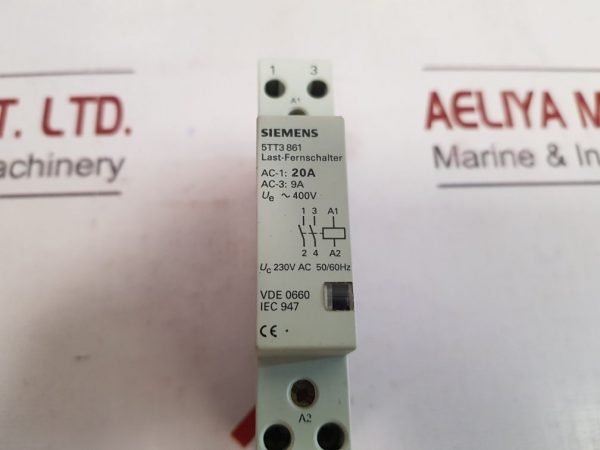 SIEMENS 5TT3 861 REMOTE LOAD SWITCH