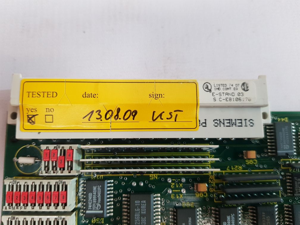SIEMENS SIMATIC 6ES5 240-1AA21 PCB CARD