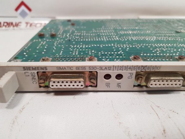 SIEMENS 6ES5 530-3LA12 COMMUNICATION PROCESSOR