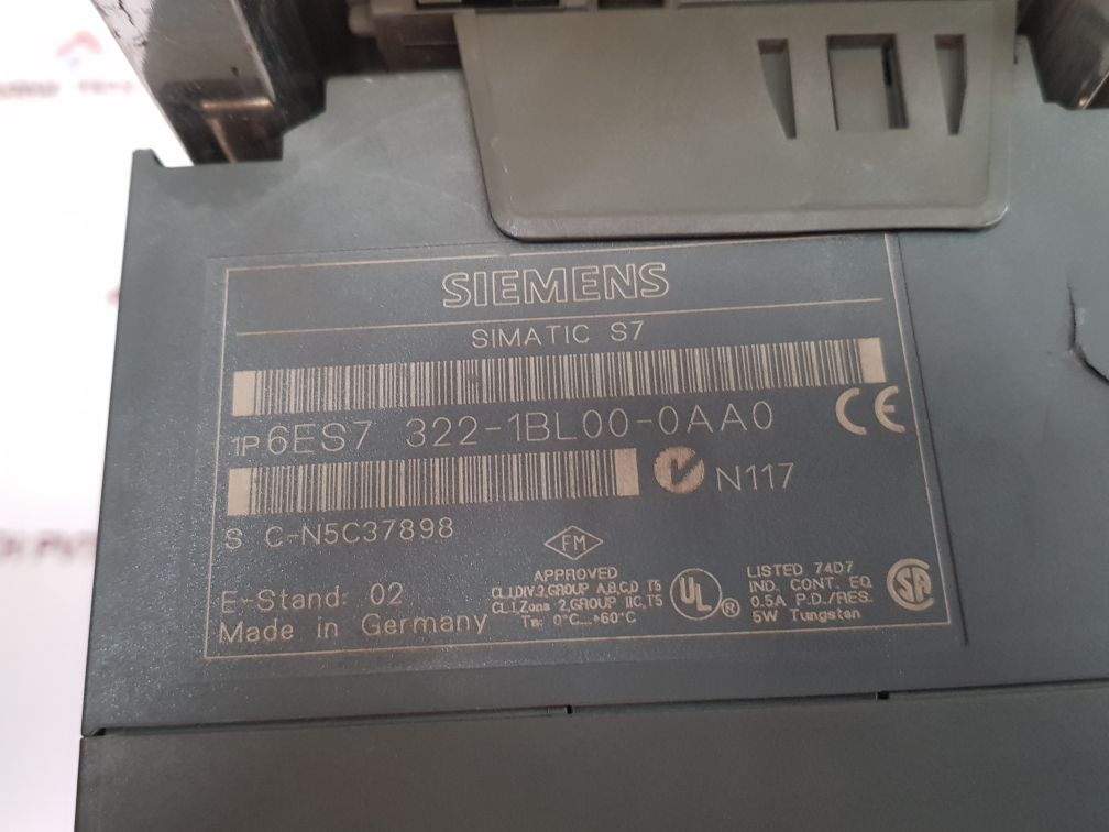 SIEMENS SM322 6ES7 195-1GA00-0XA0