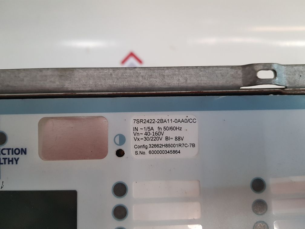 SIEMENS 7SR2422-2BA11-0AA0/CC TRANSFORMER DIFFERENTIAL RELAY