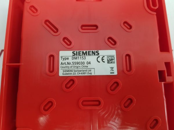 SIEMENS DM1153 MANUAL CALL POINT 559030 04