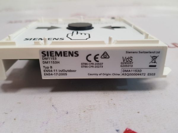 SIEMENS DM1153 MANUAL CALL POINT 559030 04