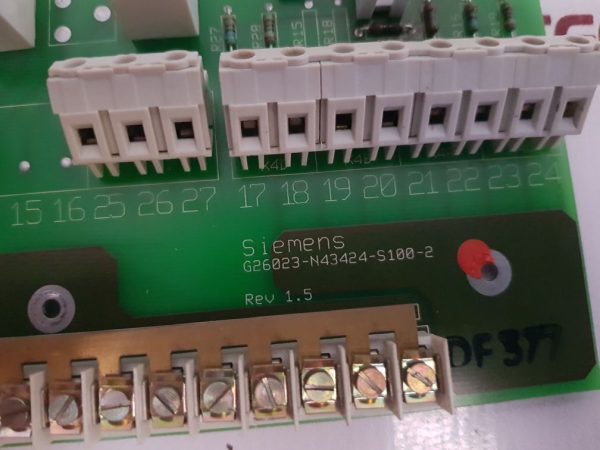 SIEMENS G26023-N43424-S100-2 PCB BOARD
