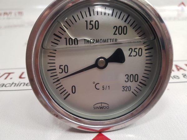 SINWOO 0 TO 320 °C 5/1 THERMOMETER
