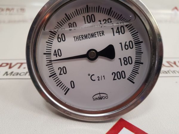 SINWOO THERMOMETER 0 TO 200 °C 2/1