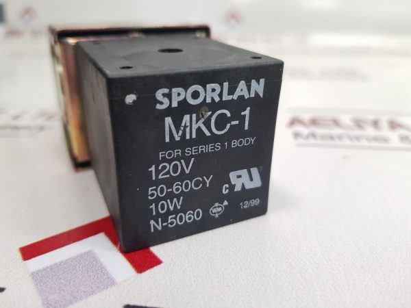 SPORLAN MKC-1 SOLENOID VALVE COIL KIT WITH JUNCTION BOX
